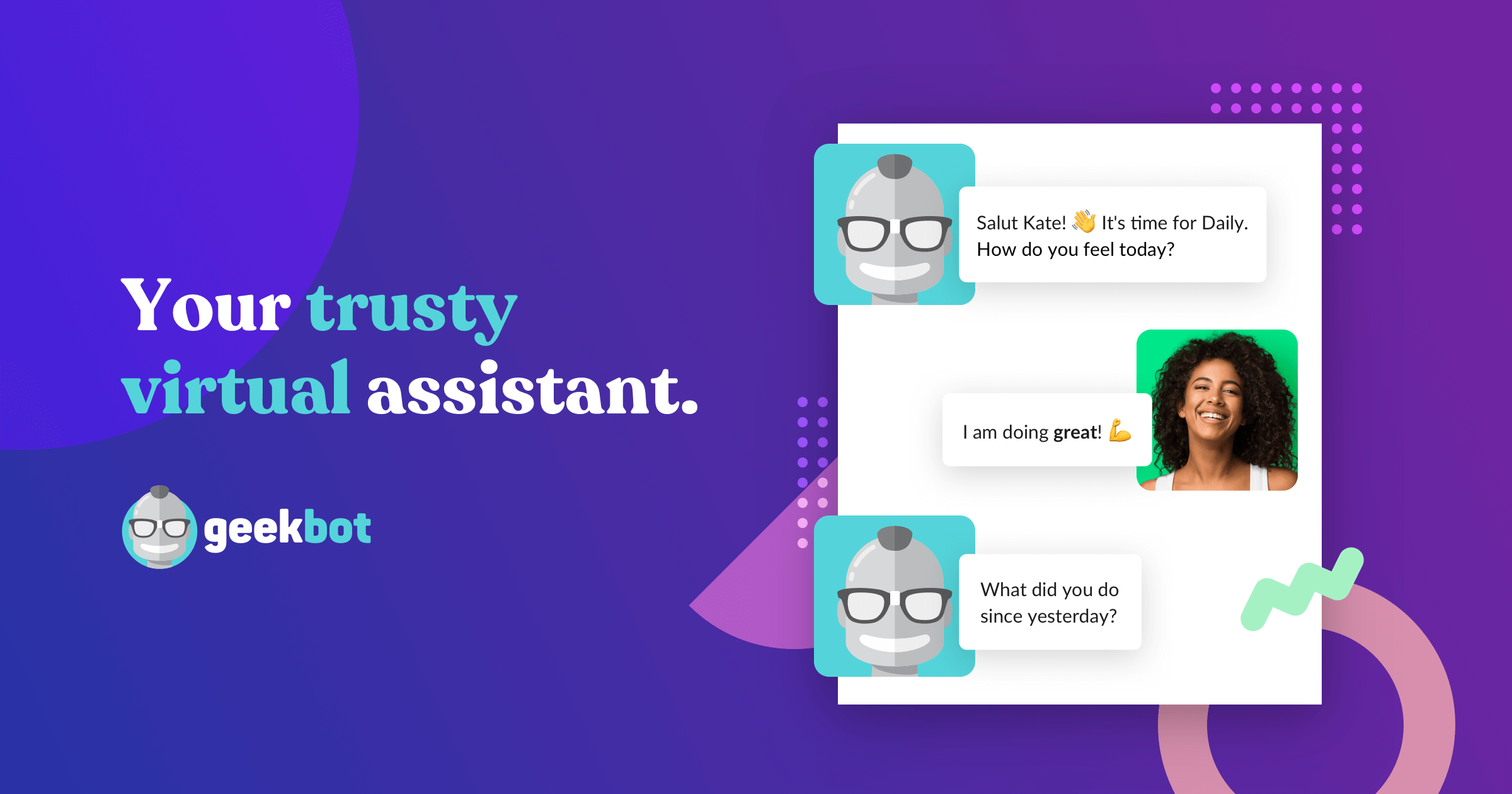 Asynchronous stand-up meetings in Slack | Geekbot